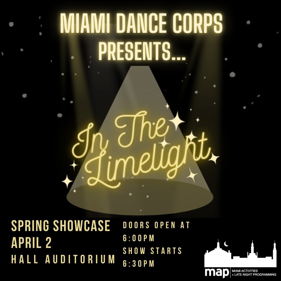 Miami MAP (@miami_map) on Twitter photo Step Into the Limelight with the Miami Dace Corps and MAP for their end of the year showcase of contemporary, jazz, ballet and more!!! ππΊ Step Into the Limelight with the Miami Dace Corps and MAP for their end of the year showcase of contemporary, jazz, ballet and more!!! ππΊ