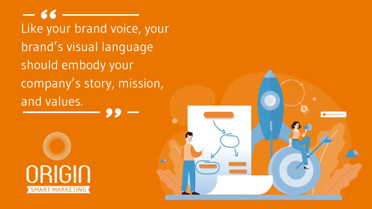 origmarketing's tweet image. “Like your brand voice, your brand’s visual language should embody your company’s story, mission, and values.” 5 Key Elements of a Robust Brand Identity

Discover more in our guide:

originsmartmarketing.com/5-key-elements…

#BrandIdentity
#CompanyIdentity
#Logo
#CompanyMission
#BrandChampion