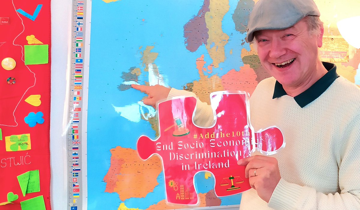 all4dignity's tweet photo. I support the Irish campaign #AddThe10th for recognition of the #SocioEconomic ground of #discrimination in #Equallity laws.
Well done @ILMIreland @INOUIreland @EAPNIreland @ATDIreland & more!
It fits with @equineteurope work to extend #zerodiscrimination to #OtherGrounds! https://t.co/2Xlxcz0Jjw