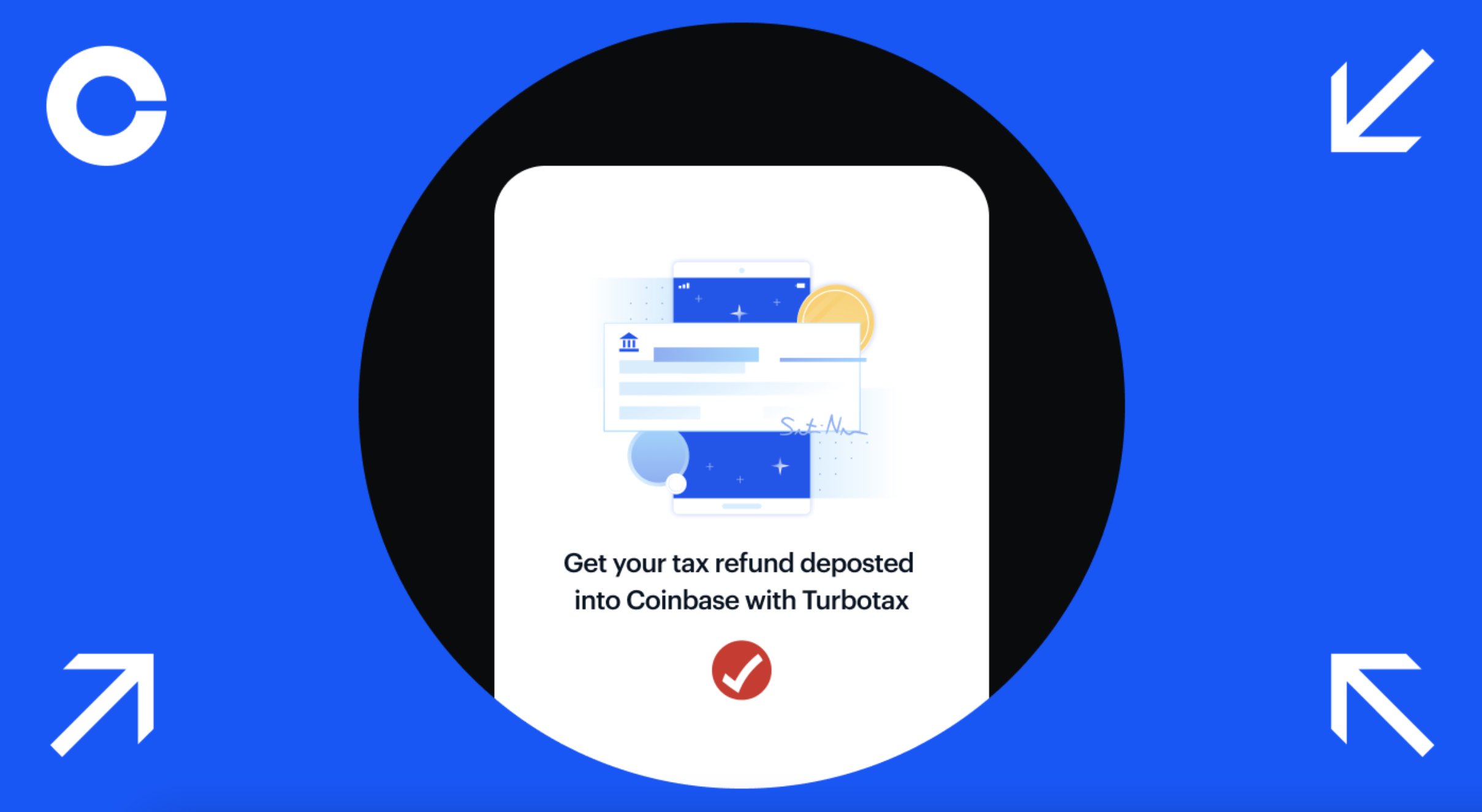 Coinbase on Twitter "Plus, TurboTax helps you directly import your