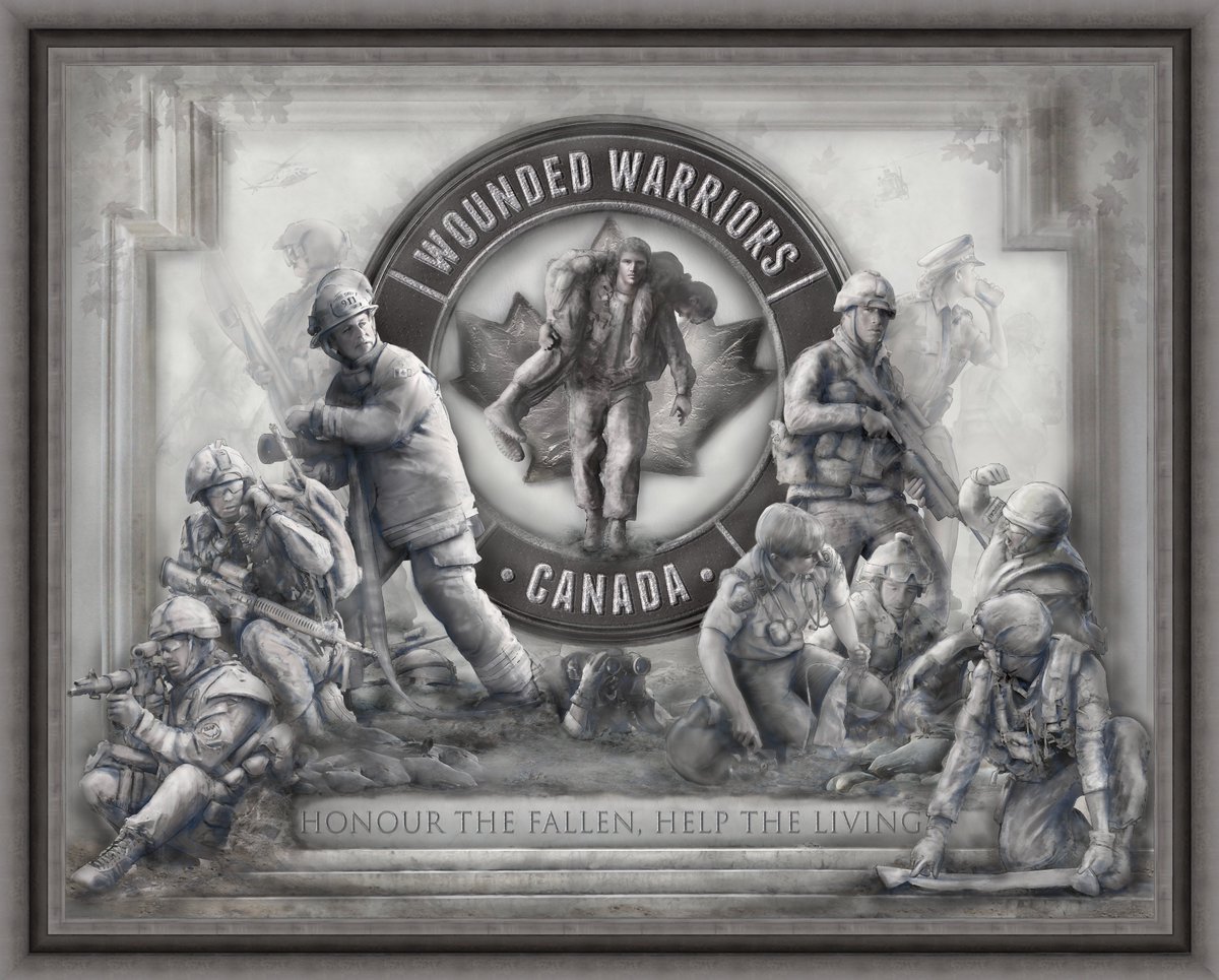 WoundWarriorCA's tweet photo. Pleased to introduce our official Cycling Collection. The jersey features a commissioned design by artist Silvia Pacota depicting our guiding ethos to Honour the Fallen and Help the Living. The store is until April 4th. Get yours today --> https://t.co/vBjBFp2ZrE https://t.co/6qfFbyhUlE