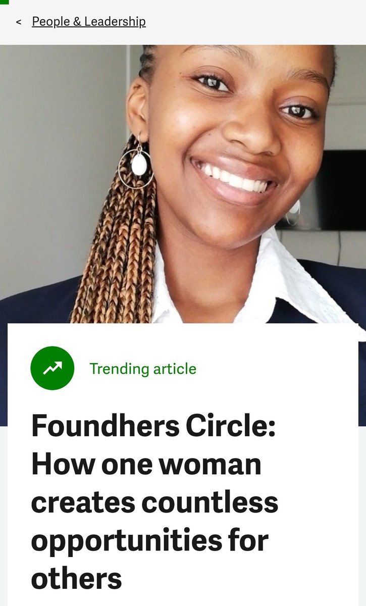 Foundhers Circle (@foundhersc) on Twitter photo Our founder <a href="/KeitumetsePule/">Keitumetse Pule</a> featured in the Sage blog (18/03/2022). The article, written by Inge Barry, highlights what inspired Foundhers Circle, the problems facing women in entrepreneurship and how the network aims to help women entrepreneurs sage.com/en-za/blog/fou… Our founder <a href="/KeitumetsePule/">Keitumetse Pule</a> featured in the Sage blog (18/03/2022). The article, written by Inge Barry, highlights what inspired Foundhers Circle, the problems facing women in entrepreneurship and how the network aims to help women entrepreneurs sage.com/en-za/blog/fou…