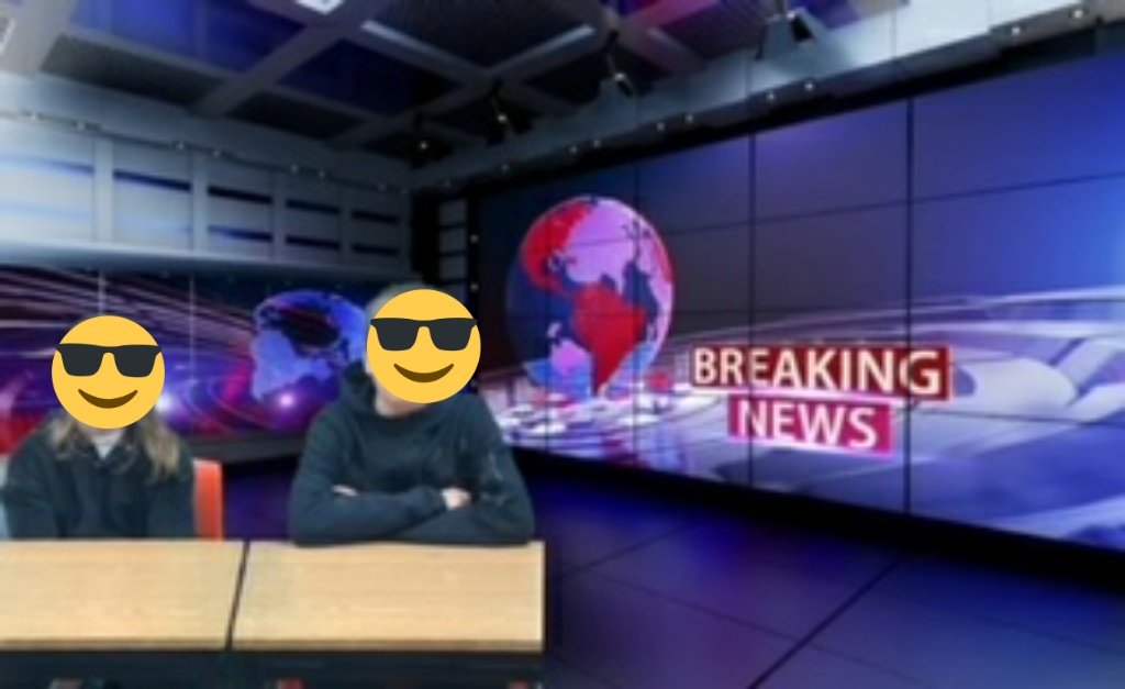 odowd_bryan's tweet photo. @StDavidsSS 1st year Gaeilge students presenting the weather using green screen technology. Réamhaisnéis na haimsire 🌞☔🌩🌨 https://t.co/ApvgptJmVf