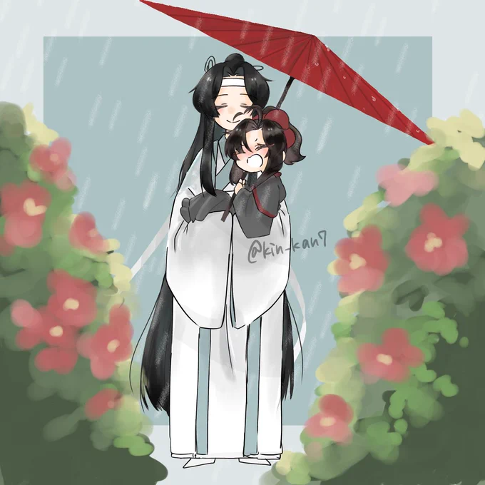 #忘羨 
#MDZS 

雪が溶け始めましたね あったけえええ🌞 