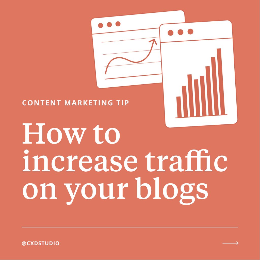 cxdstudio's tweet photo. Building your blog readership can take time, but there are a lot of ways you can increase traffic on your blogs organically, starting with keywords. https://t.co/Y0HKpKwMgK
