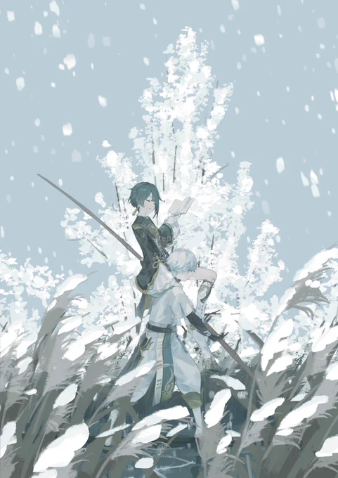 finally i can post my full piece for this zine 💙 https://t.co/C3397HHa7S 