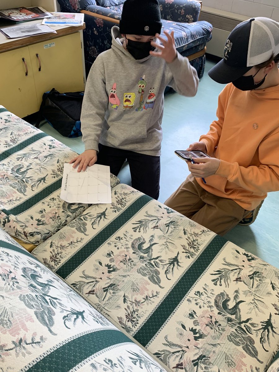 JessHogan15's tweet photo. QR code fraction hunt! Find, solve and scan! #activeinmath #teamwork #grade7 #mathisfun @PasadenaAcademy https://t.co/p1ThpgIWP2