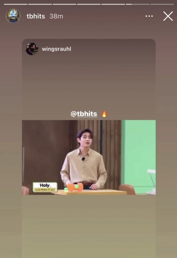 Taehyungimpact's tweet photo. Lol just found out about Tommy brown, famous American record producer reposted Taehyung sang holy by JB at tokopedia before, holy (V ver)🥺 https://t.co/hIwPmBPSCD