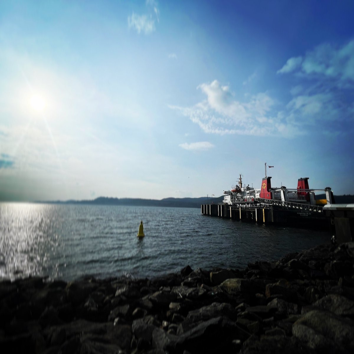BrightWolfFilms's tweet photo. Off to the sparkling Islay for a bit of new #whisky adventure! Gotta love a ferry in calm conditions… #Filmmaking #brand https://t.co/JpzguoGtzu