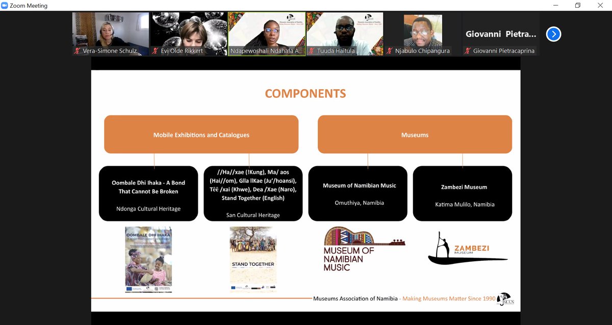 VeraSmnSchulz's tweet photo. just started, still possible to join for this talk on museums in Namibia!
Link to register and join:
https://t.co/0TvR3HMWur
#planetarypatchwork #museums #Namibia https://t.co/szXjmS0f78