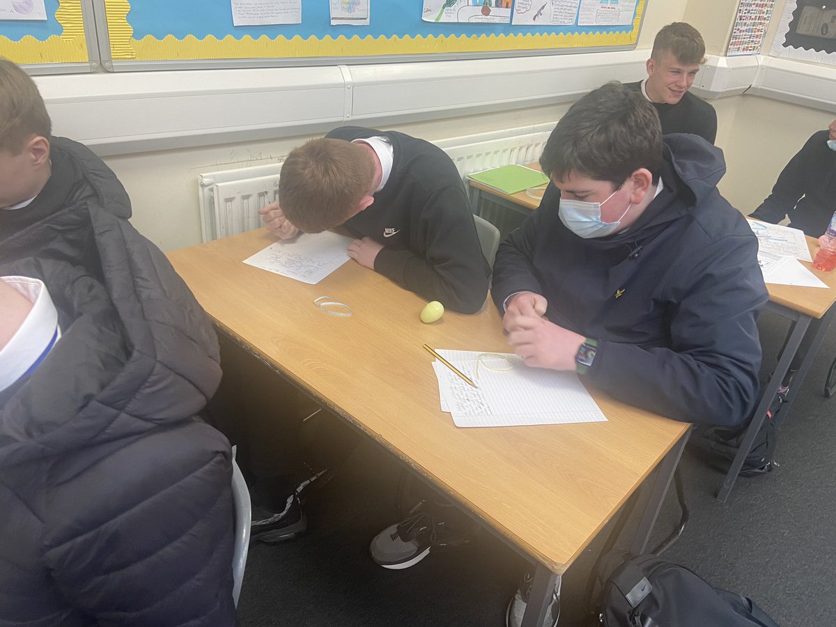 social_sahs's tweet photo. S4 Geographers took part in an Easter Egg challenge today. Every egg had a different series of challenging exam style questions. They then worked together to make their answers even better
#eggcellentwork #revision #clearlyeggstatic #wewontbebeaten #geography @StAndrewsHS https://t.co/9bqy5SzDa2