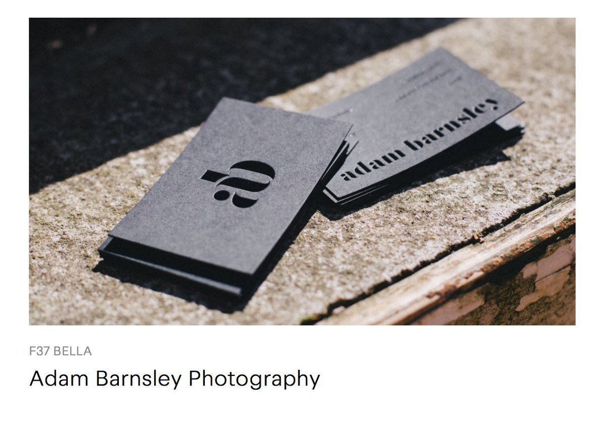 MattyLeonard_'s tweet photo. Nice little feature on @__face37__ @FontsInUse for the  branding I did for North East Photographer, Adam Barnsley... https://t.co/c3NOVydZSA
