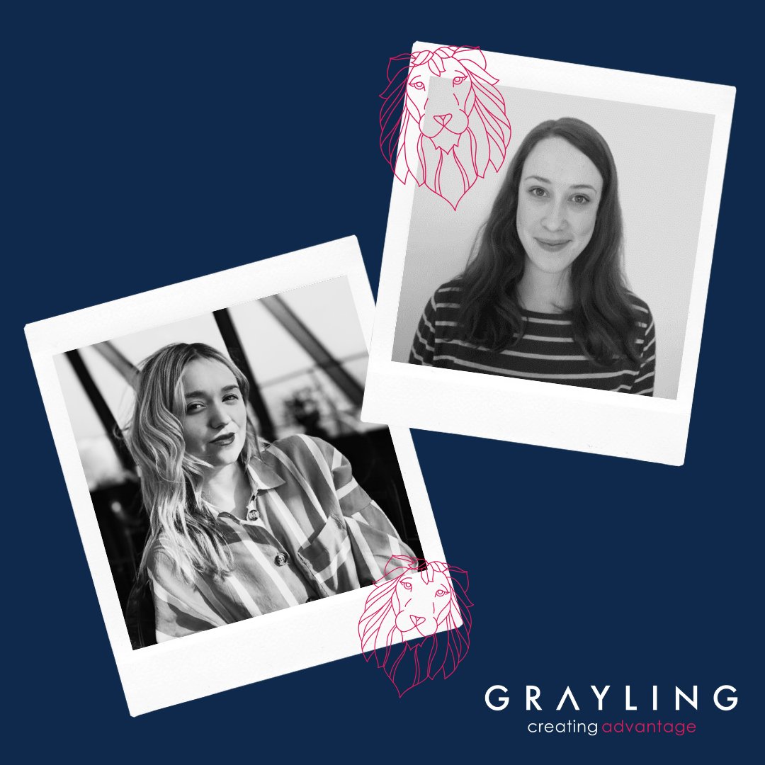GraylingNorth's tweet photo. Huge congrats to @McroeAlice and our Grayling North creative @JadeLosasso who have been shortlisted as finalists for the 2022 @PRCA_HQ Young Lions competition!🦁

They'll be one of six teams in the final, out of 69 initial entries across the UK.

Congrats both and good luck! 🤞 https://t.co/WkpQCEegmq