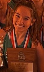 Congratulations to Senior Forward #22 Mia Webber for being selected to play in the Roundball Classic this May! Well deserved Mia!