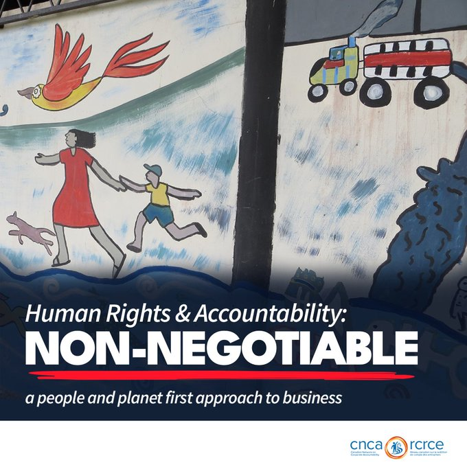 MiningWatch's tweet image. NOW: Did the private member’s bills #C262 and #C263 tabled this morning hit the mark for corporate accountability in Canada? Hear from key civil society players @cnca_rcrce, @AmnestyNow, @AQOCI, @FoE_Canada  and @KairosCEJI at 1215PM EST! #GetAccountable bit.ly/3LhsSyV