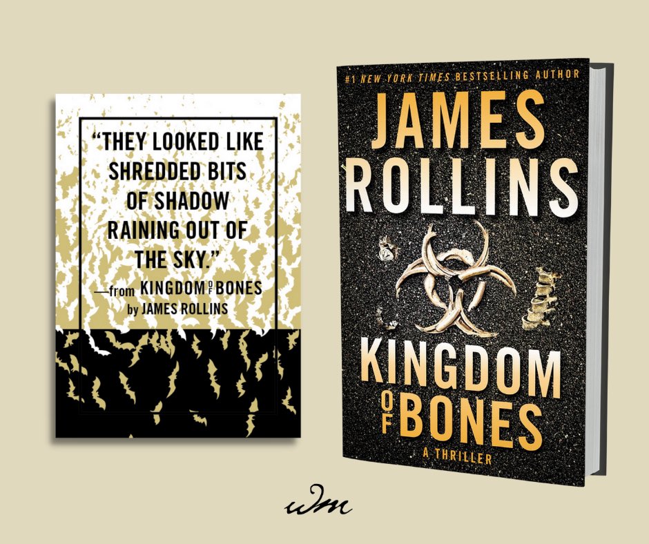 jamesrollins's tweet photo. The release of KINGDOM OF BONES is in 3 short weeks! The official launch will be at the The Poisoned Pen Bookstore in Scottsdale, where there will be an exclusive giveaway of a collectible 5x7-inch insert with each order. Below is an early mock-up.
#kingdomofbones https://t.co/MAxJv3dQVY