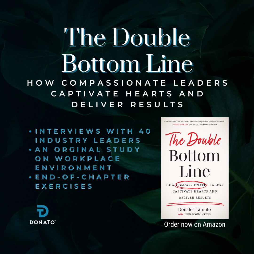 DonatoTramuto's tweet photo. With only one week away from launch, I am excited to announce that #TheDoubleBottomLineBook is officially an #amazonbestseller in Communication in Management and Business Management Science. 
Order your copy today: https://t.co/QNmsjNTzOz
#compassion #compassionateleadership https://t.co/1XgCSPE83Z
