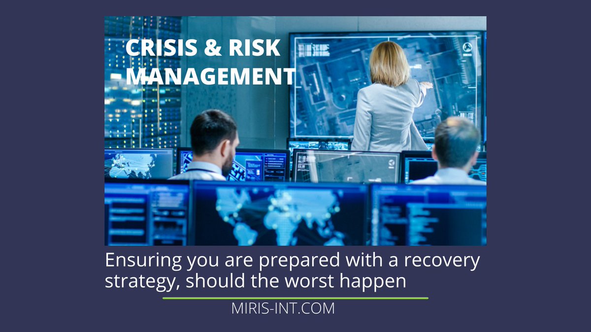 MIRIS_Int's tweet photo. MIRIS are experts in crisis and risk management. Get in touch... https://t.co/jVGIJ6Q0aB https://t.co/oxpVJpOlJO
