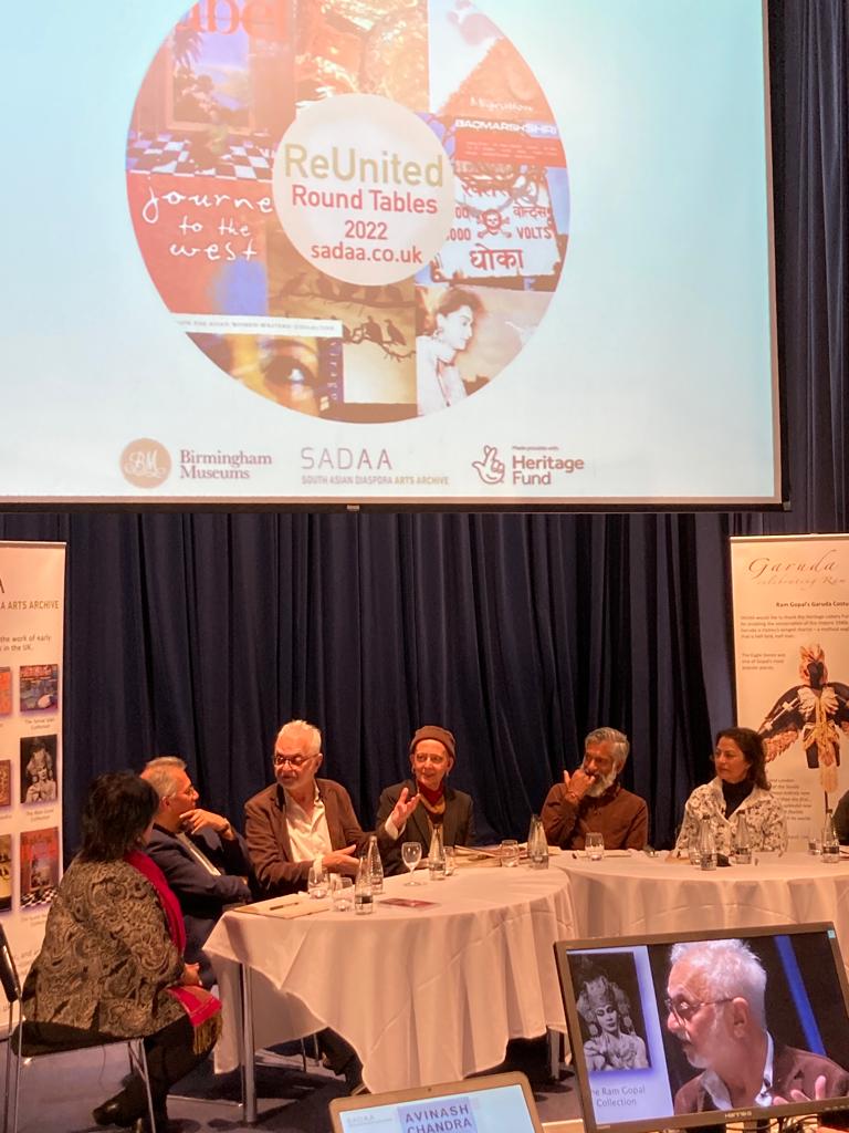 SADAAlive's tweet photo. Thank you for all those who joined us on Thursday. It was such an honour to have had captured these incredibly important reflections and conversations. 
We brought together game changers Farrukh Dhondy, Sara Wajid, @AnitaBhalla, Samir Shah, @SumanBhuchar and Keith Khan https://t.co/T9IWkMiwAE