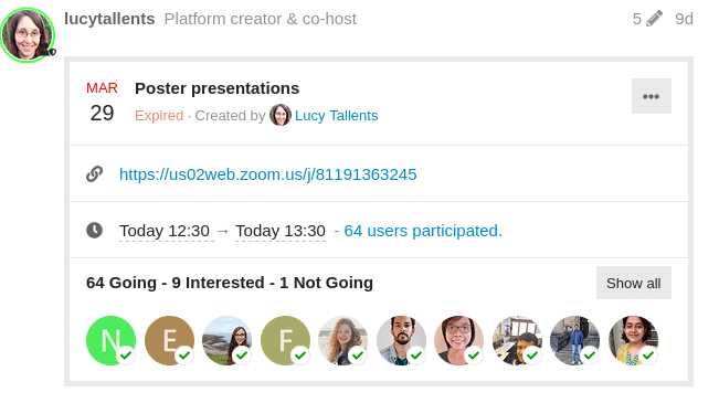 What a great first day of #SCCS2022, and it's far from over!  Nearly 140 delegates joined our Poster speed talks this afternoon, from Cambridge and remotely, despite a wide range of time zones.  I only wish I could have been in all the breakout rooms at once!