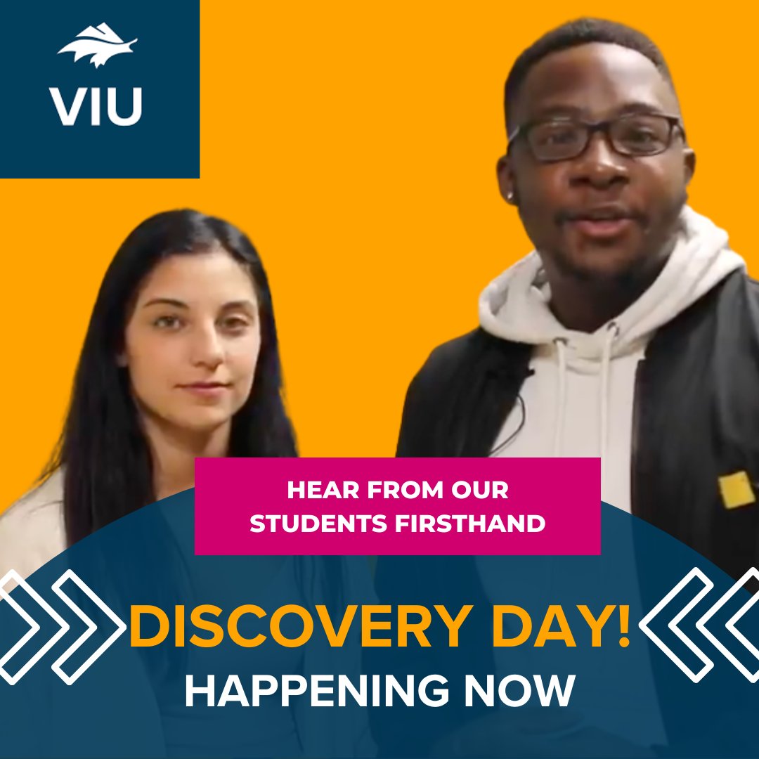 Our #DiscoverVIU student panel is starting in 5 minutes. Join us to learn all about <a href="/VIUniversity/">VIU</a> You can register free now: international-info.viu.ca/discoverydayin…