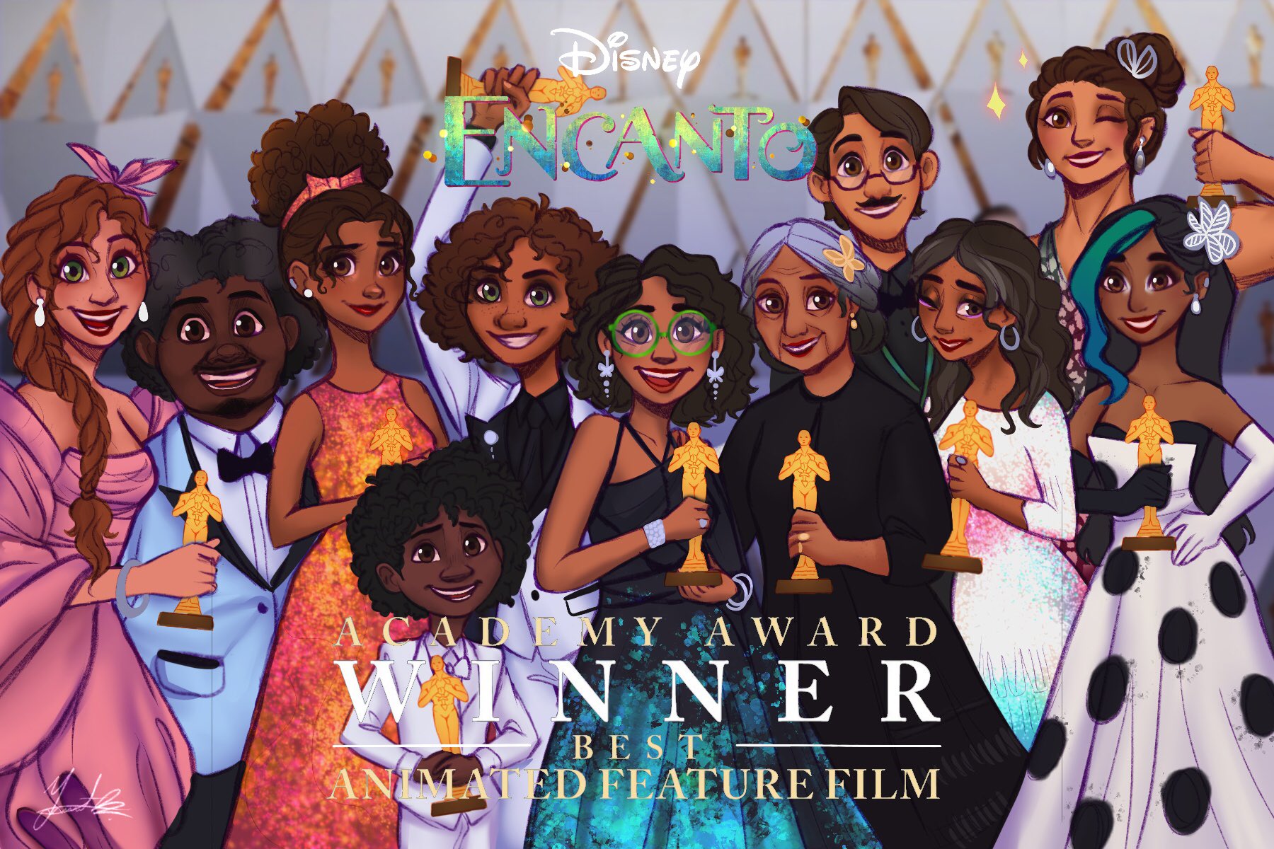 Encanto' wins Oscar's Best Animated Feature