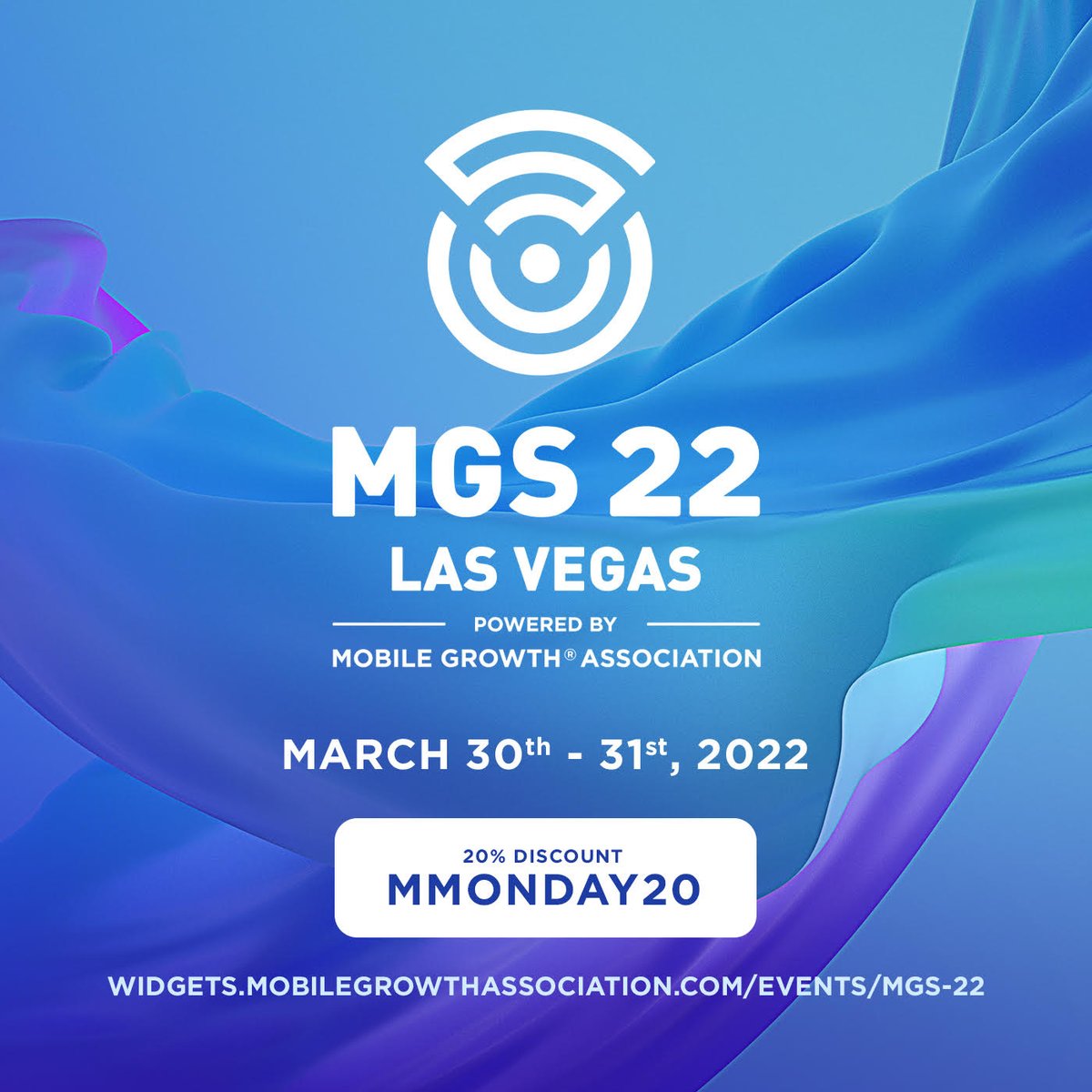 Code:  MMONDAY20
Mobile Growth Summit '22 starts tomorrow! 
Code: MMONDAY20
 
To apply code please go to website. lnkd.in/etPcSZXS and under Get Tickets apply the above code where it says Promo Code.