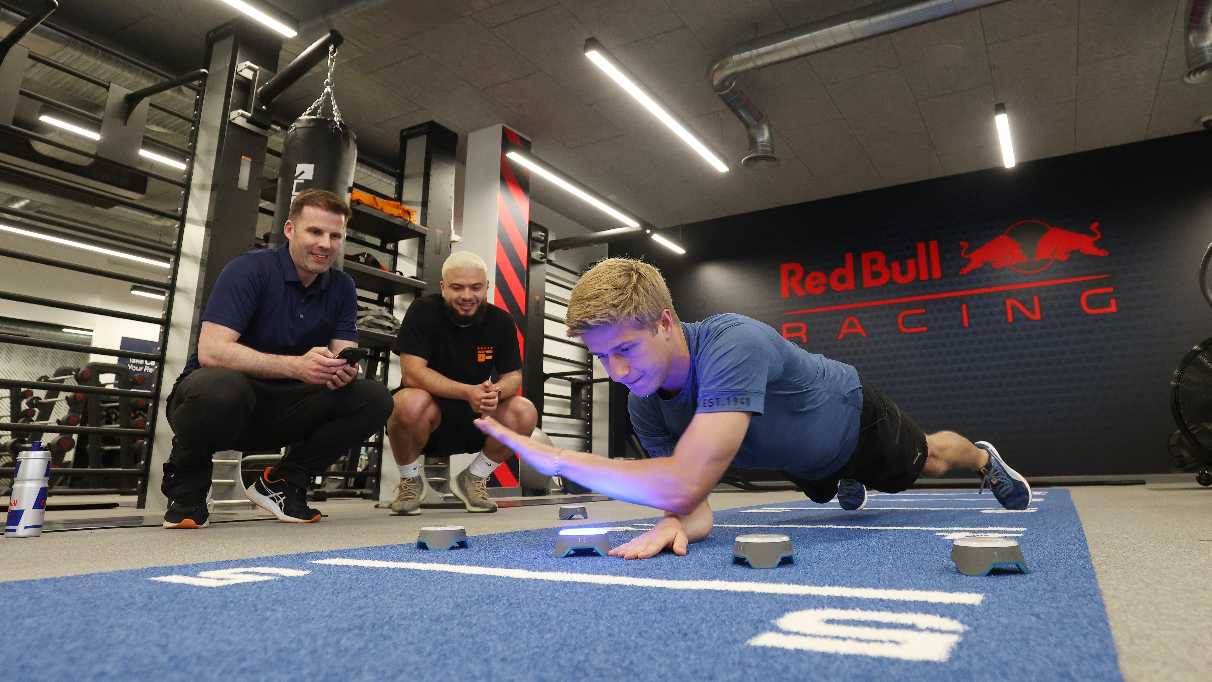 Oracle Red Bull Racing on X No excuse for skipping leg day now Christian officially opens the brand new gym on our Technology Campus https t fPnLGVAiHQ X