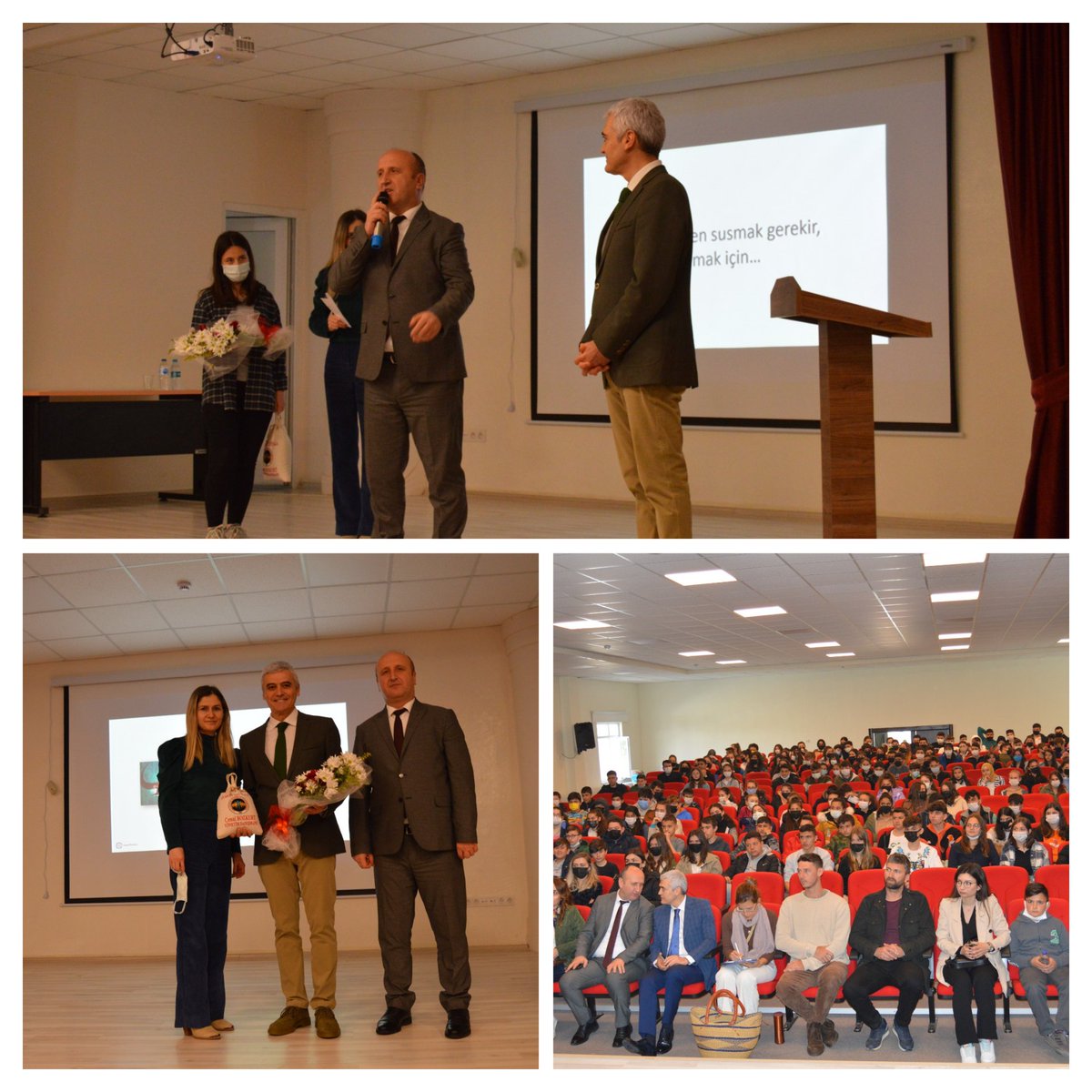 İlçe Millî Eğitim Müd. ile İpsala Toplumsal Kalkınma ve Geliştirme Derneği koordinesinde Toplam Kalite Yönetimi Uzm Sn Cemal BOZKURT tarafından Ortaokul ve Lise öğrencilerimize yönelik "Başarı Tesadüf Değildir" konulu söyleşi gerçekleştirildi. Değerli Uzmanımıza teşekkür ederiz.