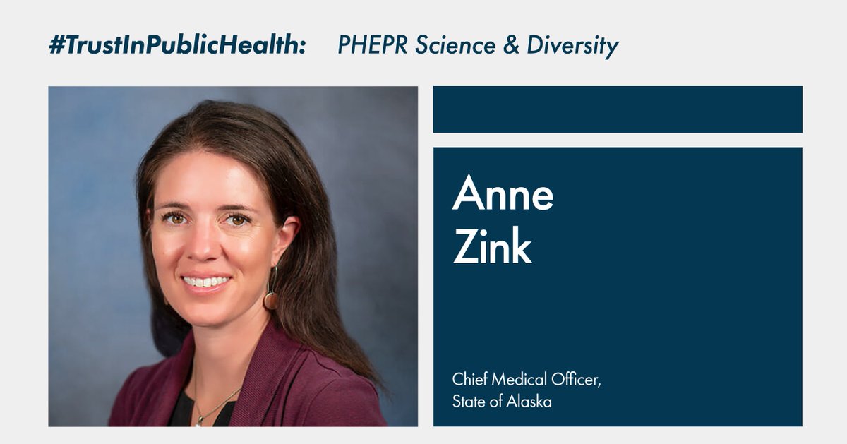 “Alaska has a long history of being prepared and finding ways to partner together. We rely on each other’s previous strength.” —Anne Zink (@annezinkmd)

Watch: ow.ly/9OHG50Ivf6M  #publichealth  #populationhealth   #TrustInPublicHealth