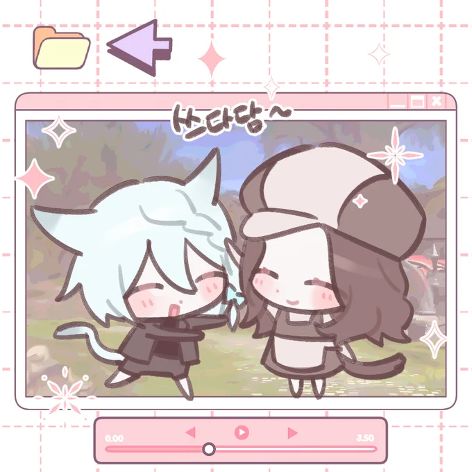 뿅 찾아가면 항상 쓰다듬어주는 단비님 ^///^)💕
@FF14DB 