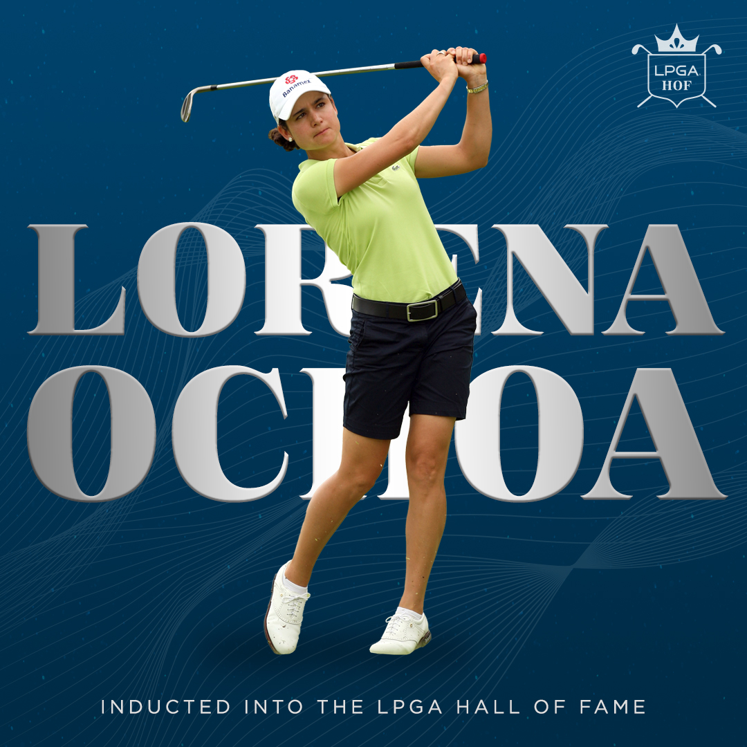 One of the greatest to ever play our game. 

Welcome to the LPGA Hall of Fame, <a href="/LorenaOchoaR/">Lorena Ochoa Reyes</a> 💖