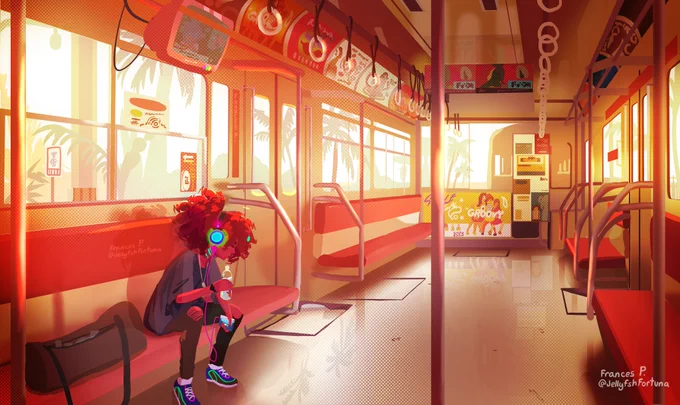SORRY I'M LATE. Hi #VisibleWomen 💗

I'm Frances, a freelance illustrator working towards becoming a BG Painter or VisDev artist for animation!

https://t.co/H1Tonz77o8 