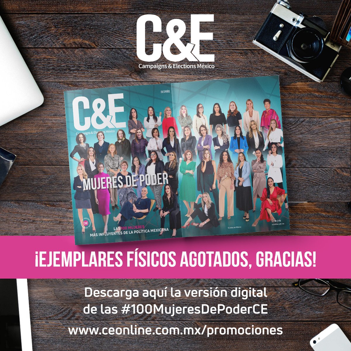 CE_Mexico's tweet photo. #100MujeresDePoderCE 🙋♀️ ¡Ejemplares físicos agotados, gracias!
Descarga aquí la versión digital 👇
https://t.co/vWWpWHGIKB https://t.co/2ucfzVXf38