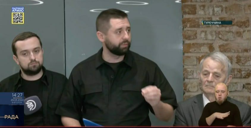 ⚡"Мы признаем только те границы Украины, которые признаны в мире. Никаких компромиссов".

Давид Арахамия