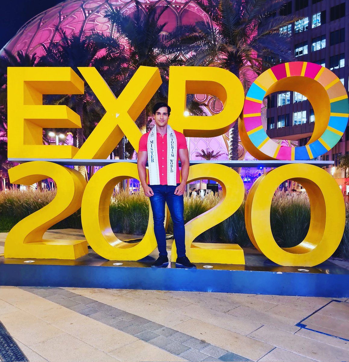 Here we go, Mister Tourism World @expo2020dubai #DubaiExpo2020 #TourismAmbassador #CharminglyCultured  #ThankstoExpo