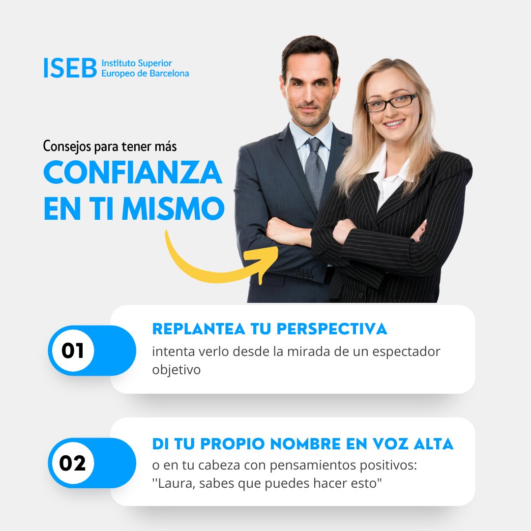 iseb_es's tweet photo. ¿Sientes que llevas un tiempo que no rindes al 💯% en el trabajo o que no te salen las cosas como tu quieres?

Os traemos un par de consejos de la especialista en carreras laborales, Sarah Ellis, para que os libréis de todos esos malos pensamientos 👆.

#saludmental #psicologia https://t.co/IXoK9HRg6m