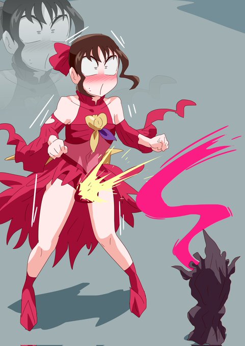 ペシッで済ませるやさしさ #キュアライダー #ライダー少女 (?) 