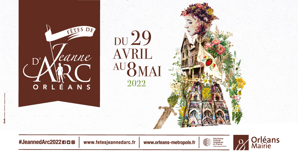 VilledOrleans's tweet photo. Les Fêtes de Jeanne d'Arc d'Orléans sont de retour comme vous les avez toujours connues et aimées. Avec une édition festive et joyeuse pour célébrer ensemble la libératrice d’Orléans, du 29 avril au 8 mai 2022 !

➡️ Demandez le programme : https://t.co/FRvIpi7kTG https://t.co/JaYGoh9unv