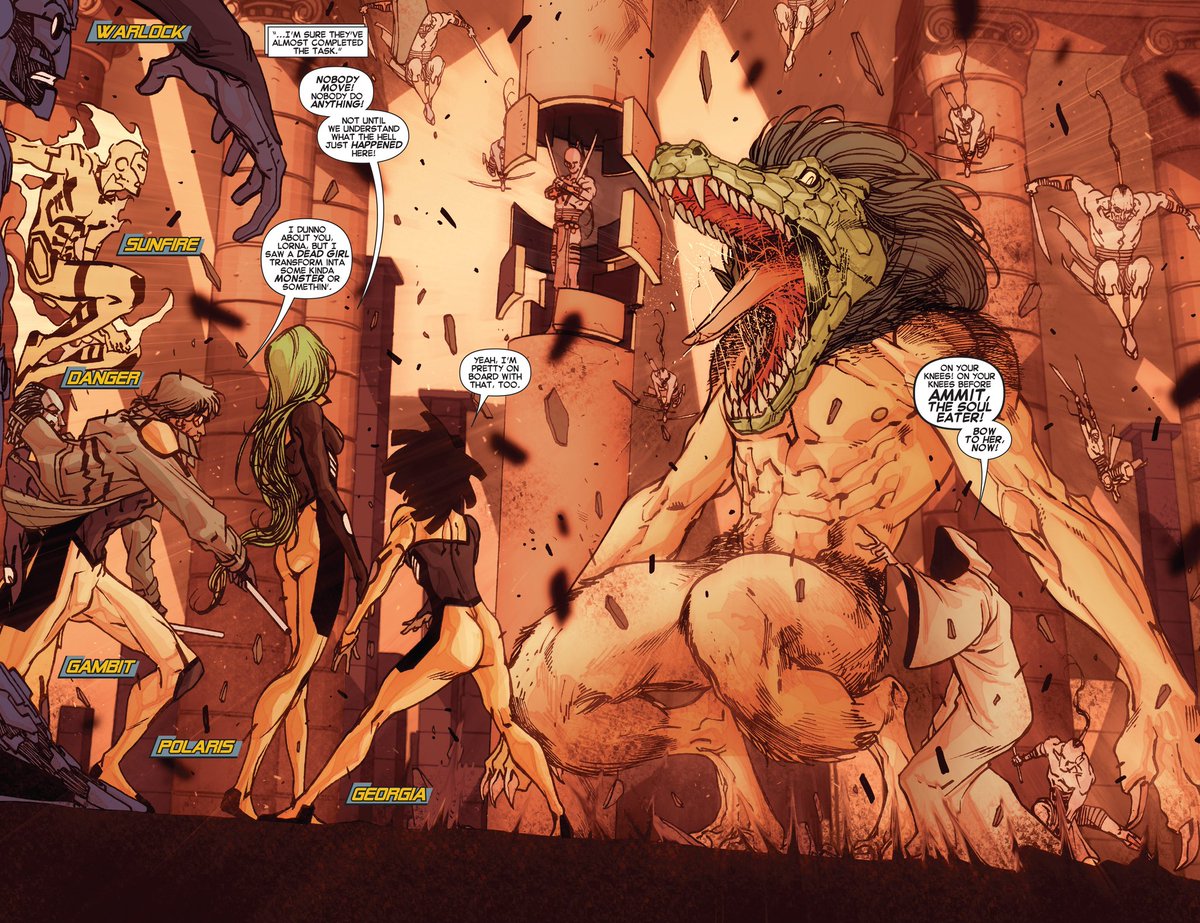 MaximilanMarvel's tweet photo. Ammit vs. X-Factor in All-New X-Factor #18-19...
#MoonKnight #MrKnight #ammit #arthurharrow #sofiaasir https://t.co/okIqVgsvZf