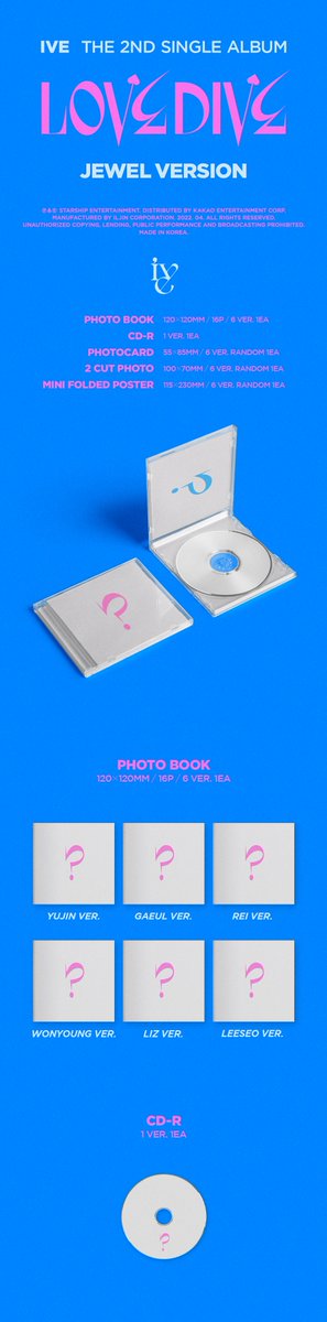 fancy_storetw's tweet photo. #IVE - LOVE DIVE ( JEWEL Ver.)
💵• R$130,00
🛒• Aceitamos Picpay, Deposito ou transferência, Pix, boleto e cartão.
🛍• Compra individual
🛩• Frete INCLUSO
💌• Pedidos por DM
🔴 Pre-Venda até o dia 08/04/22 https://t.co/0iSEYimZvG