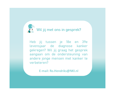 Oproep deelname onderzoek! 📣🔎📝Heb jij tussen de 18 en 39 jaar voor de eerste keer de diagnose kanker gekregen? Wij zijn op zoek naar jouw ervaring op het gebied van lichaamsbeleving. Lees verder op: compraya.nl/publicatie/lic…