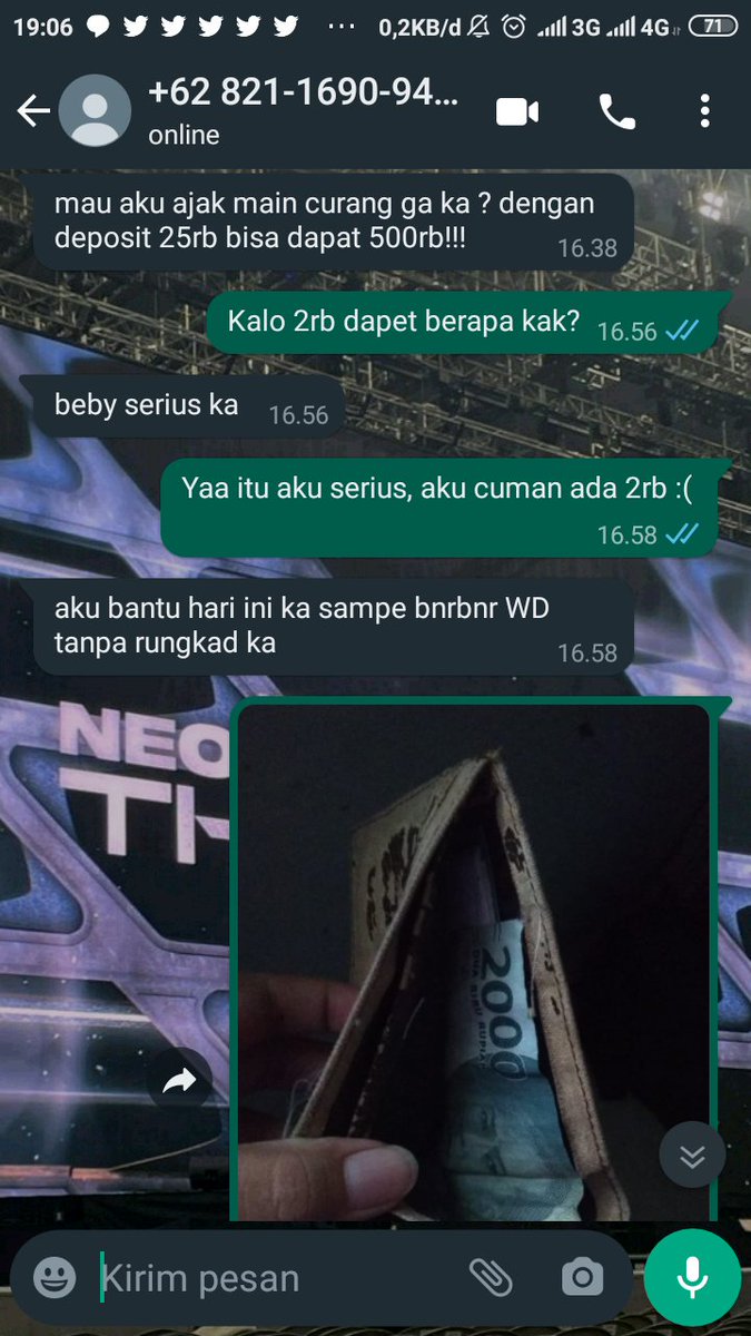 dimaskimgf's tweet photo. WKWKWK CUMAN DIREAD DOANG https://t.co/9Ntk9ZHgiA