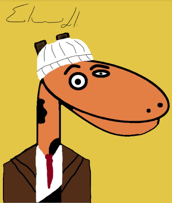 Cr4azyNF's tweet photo. New NFT. The saudi giraffe is here.# 21 - 1$ #NFT #NFTartists #NewNFTProfilePic #NFTs https://t.co/QQSdknvRcO