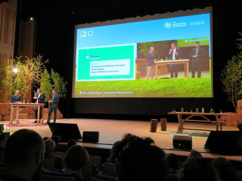 🌍 Nomadéis participe au Grand Défi Écologique organisé par l'<a href="/ademe/">ADEME</a> ces 29 et 30 mars à Angers.

L'objectif : éclaircir les scénarios de transition à l'horizon 2050 pour atteindre la neutralité carbone.