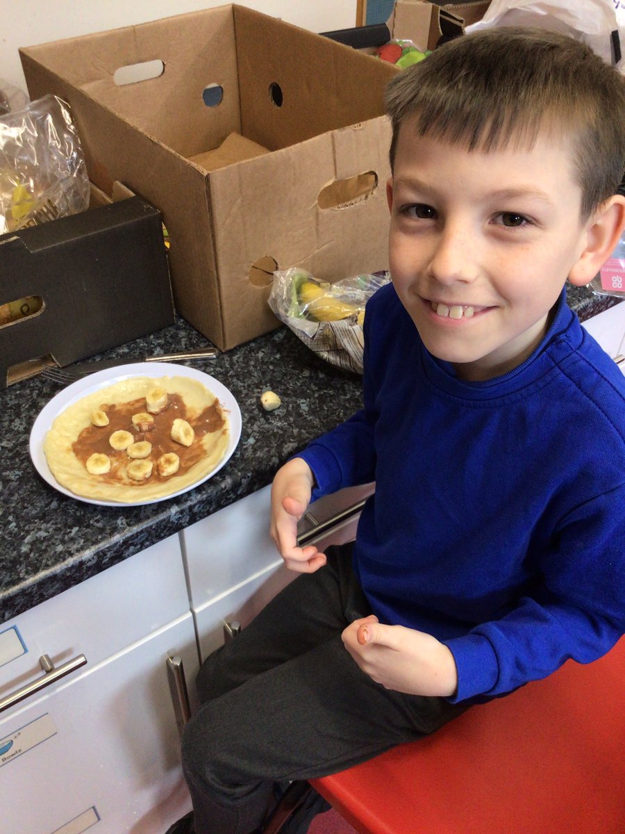 Excellent morning making pancakes today. Pupils demonstrated excellent team working skills and showed great confidence. <a href="/ThurnbyMead/">Thurnby Mead</a> #pancake #teamwork #confidence