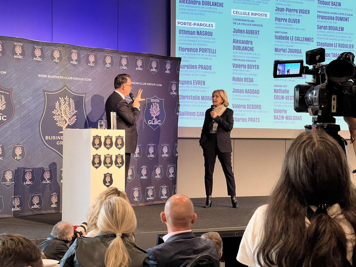 SebastienHuyghe's tweet photo. Excellente intervention de @vpecresse devant plus de 200 chefs d’entreprises dans le Nord #Pecresse2022 https://t.co/owhVYTtquk