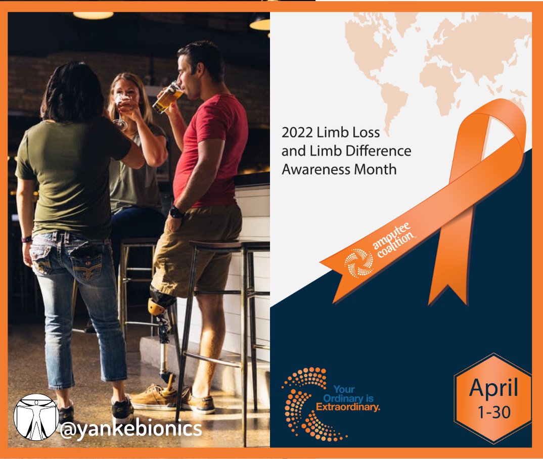 This April, we celebrate everyone in the limb loss and limb difference community. Your ordinary is extraordinary! Share what makes you proud to be who you are. #LLLDAM #LLAM #noamputeealone #wethrive
