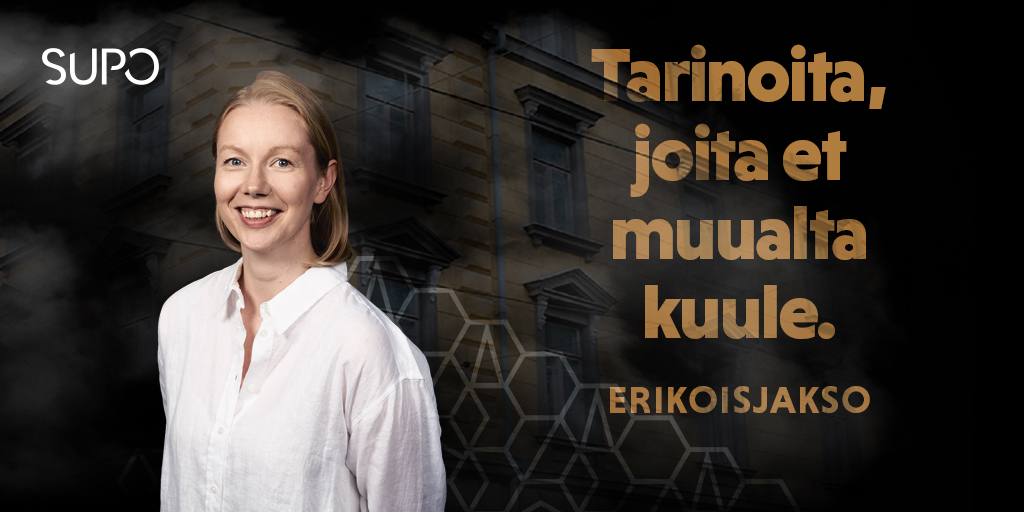 Tänään on julkaistu myös vuosikirja-erikoisjakso Supodista! @NilssonSaana ja Supon analyytikot keskustelevat erikoisjaksossa vuosikirjan teemoista, mm. pakolaisvakoilusta ja terrorismin uhka-arviosta. Kuuntele #Supodi'a sivuiltamme tai podcast-palveluista! supo.fi/supodi