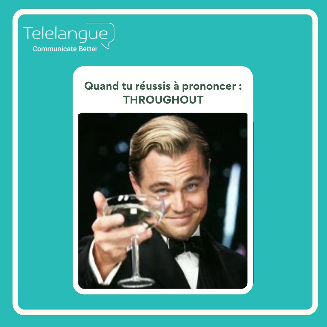 Telelangue's tweet photo. throo-owt un mot que l’on pense si compliqué mais pourtant si simple à prononcer. 

N’aie plus peur grâce à nos formateurs natifs. https://t.co/3ycZnxBfYY